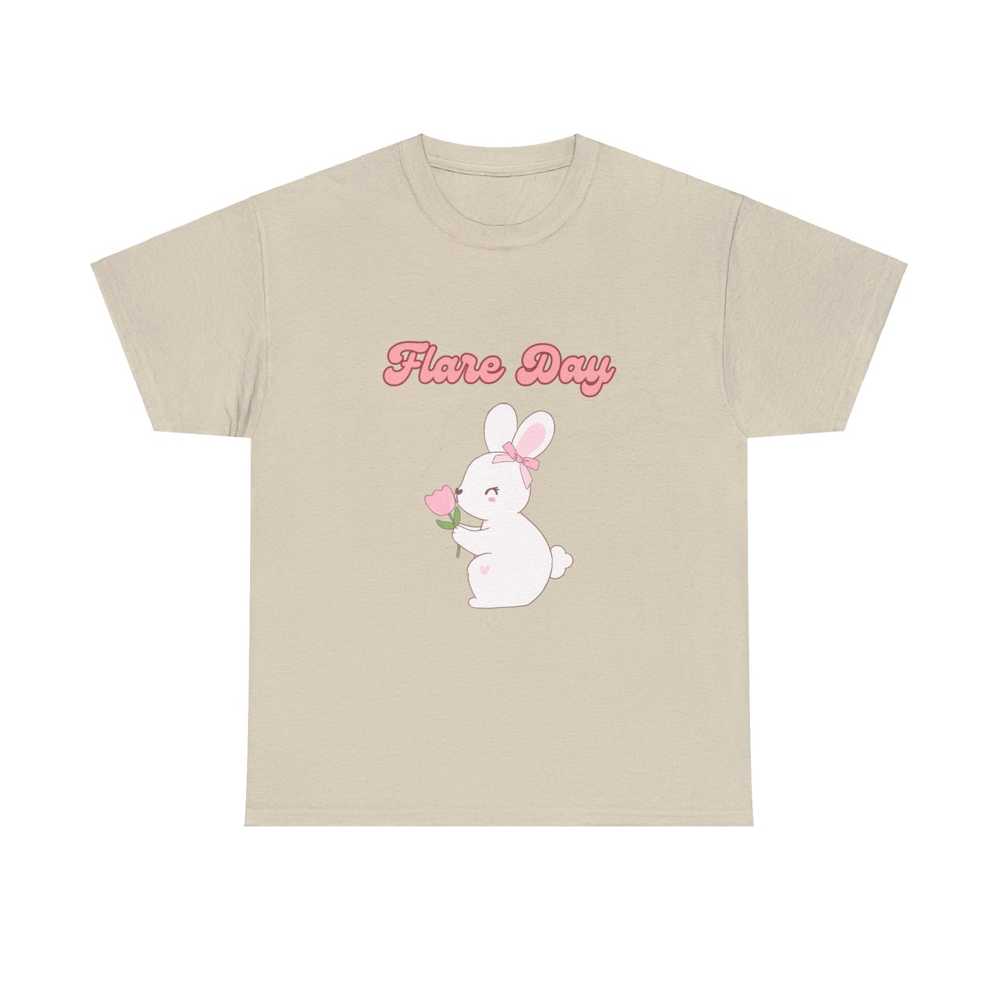 Cute Flare Day Bunny Tshirt