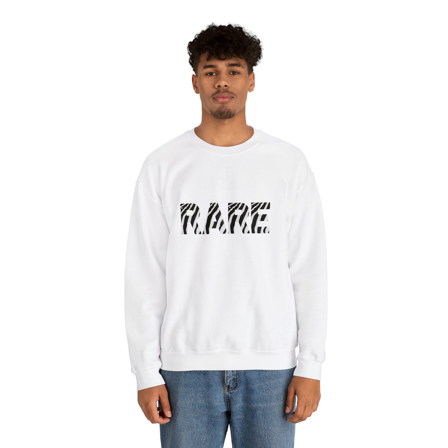 "Rare" Disease Zebra Print Sweatshirt