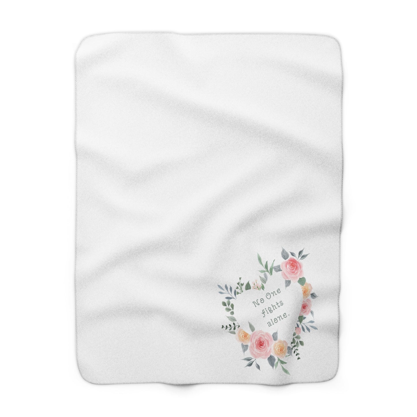 No One Fights Alone Blanket