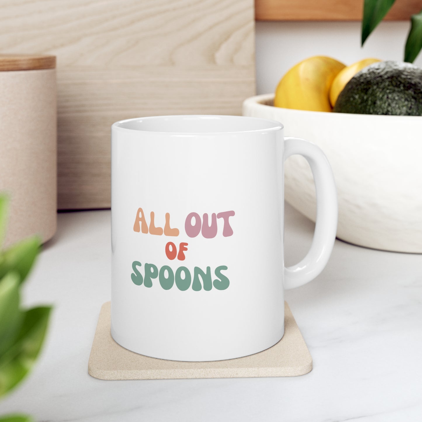 All Out Of Spoons Mug