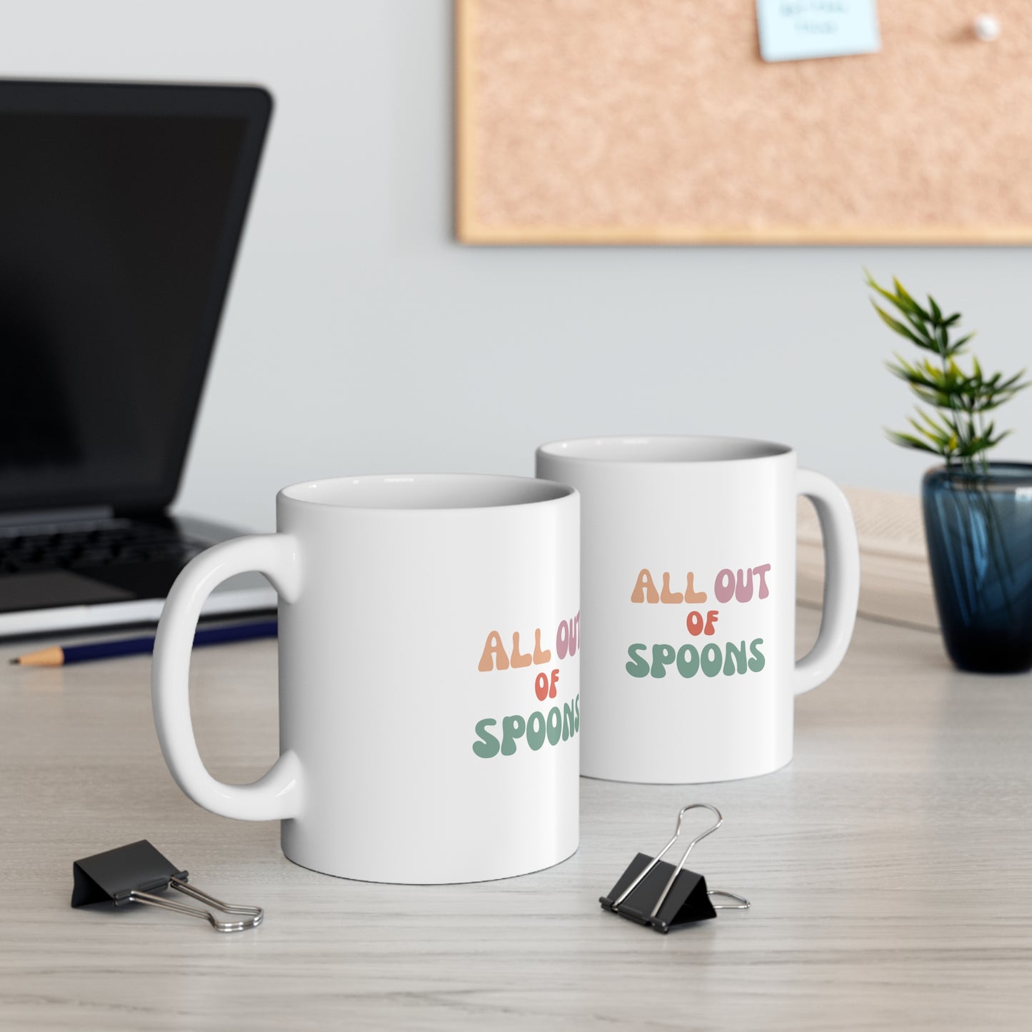 All Out Of Spoons Mug