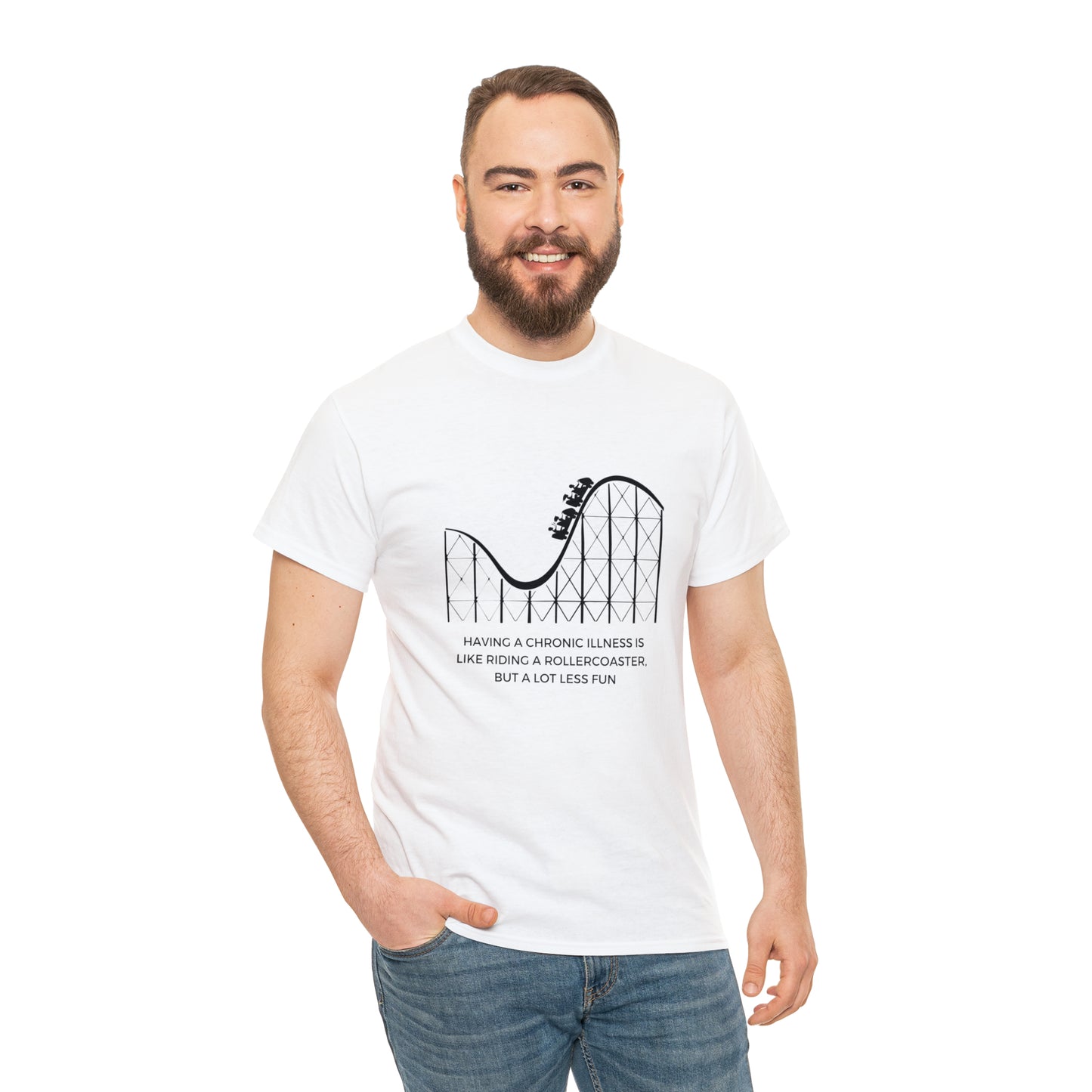 Having a Chronic Illness Is Like Riding A Rollercoaster, But A Lot Less Fun T-Shirt