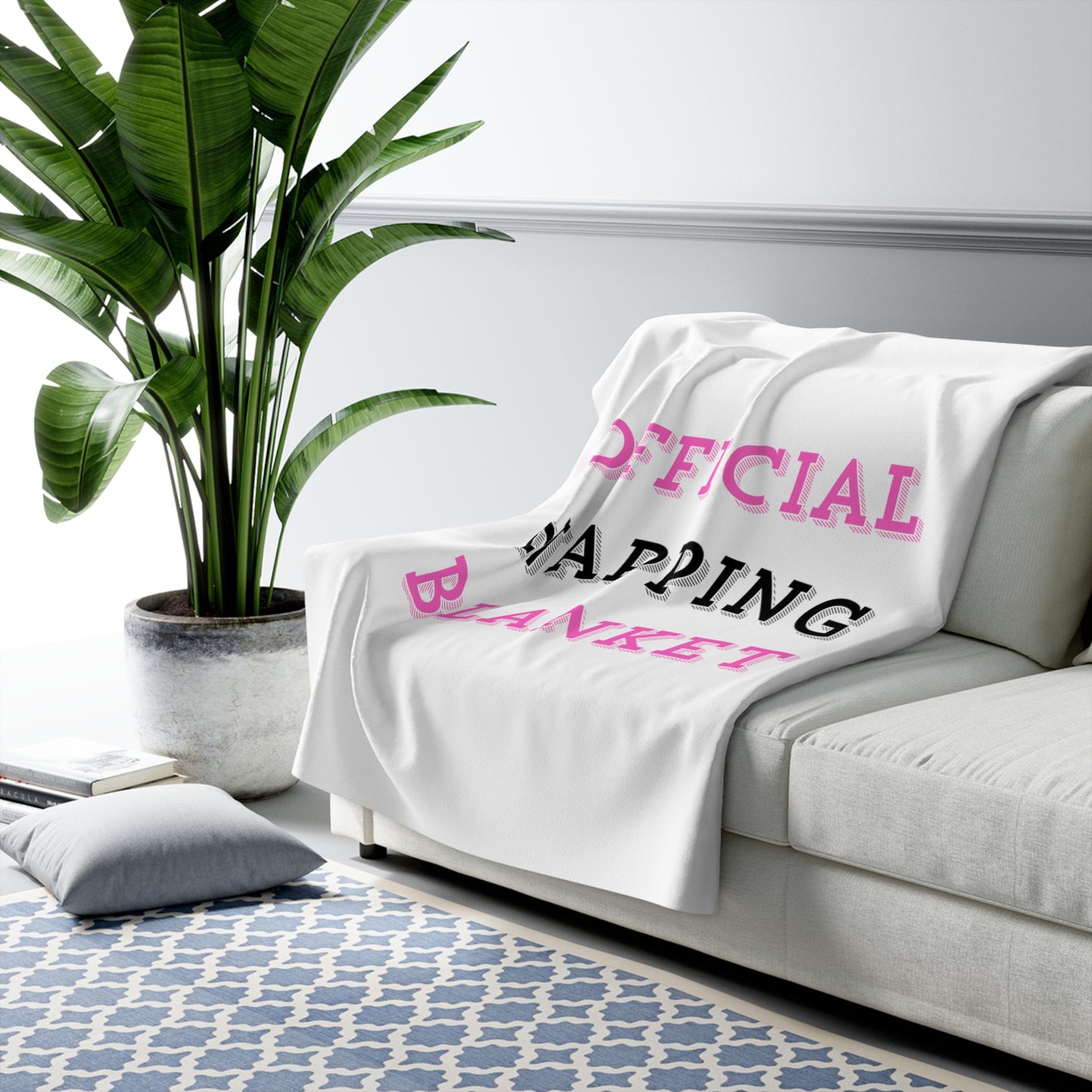 Official Napping Blanket Fleece Throw Blanket
