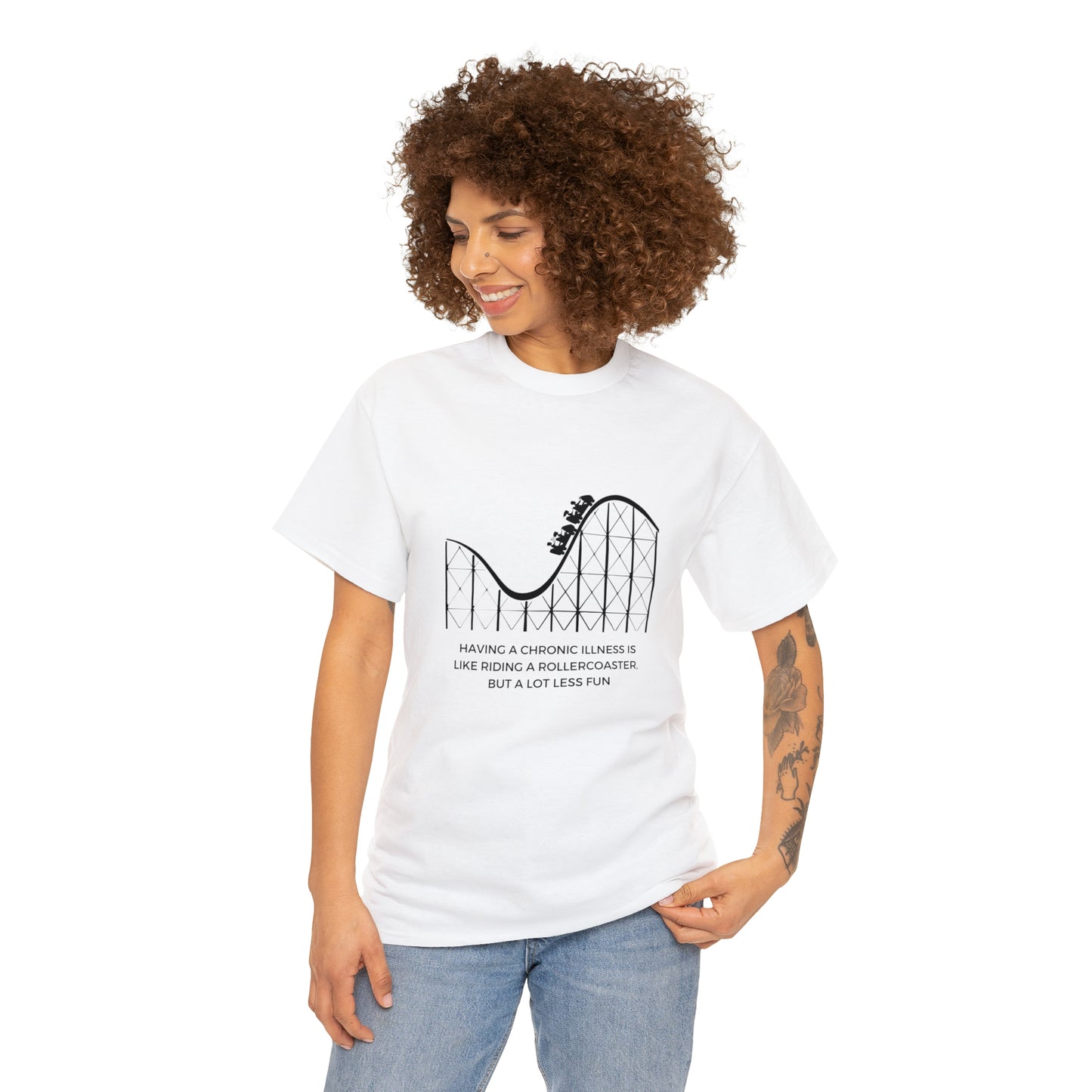 Having a Chronic Illness Is Like Riding A Rollercoaster, But A Lot Less Fun T-Shirt