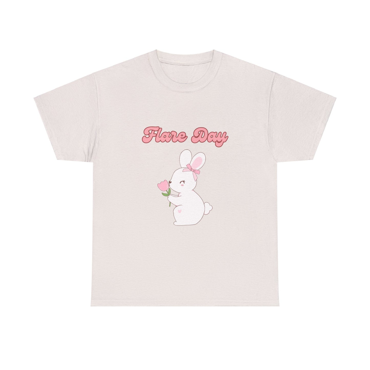 Cute Flare Day Bunny Tshirt