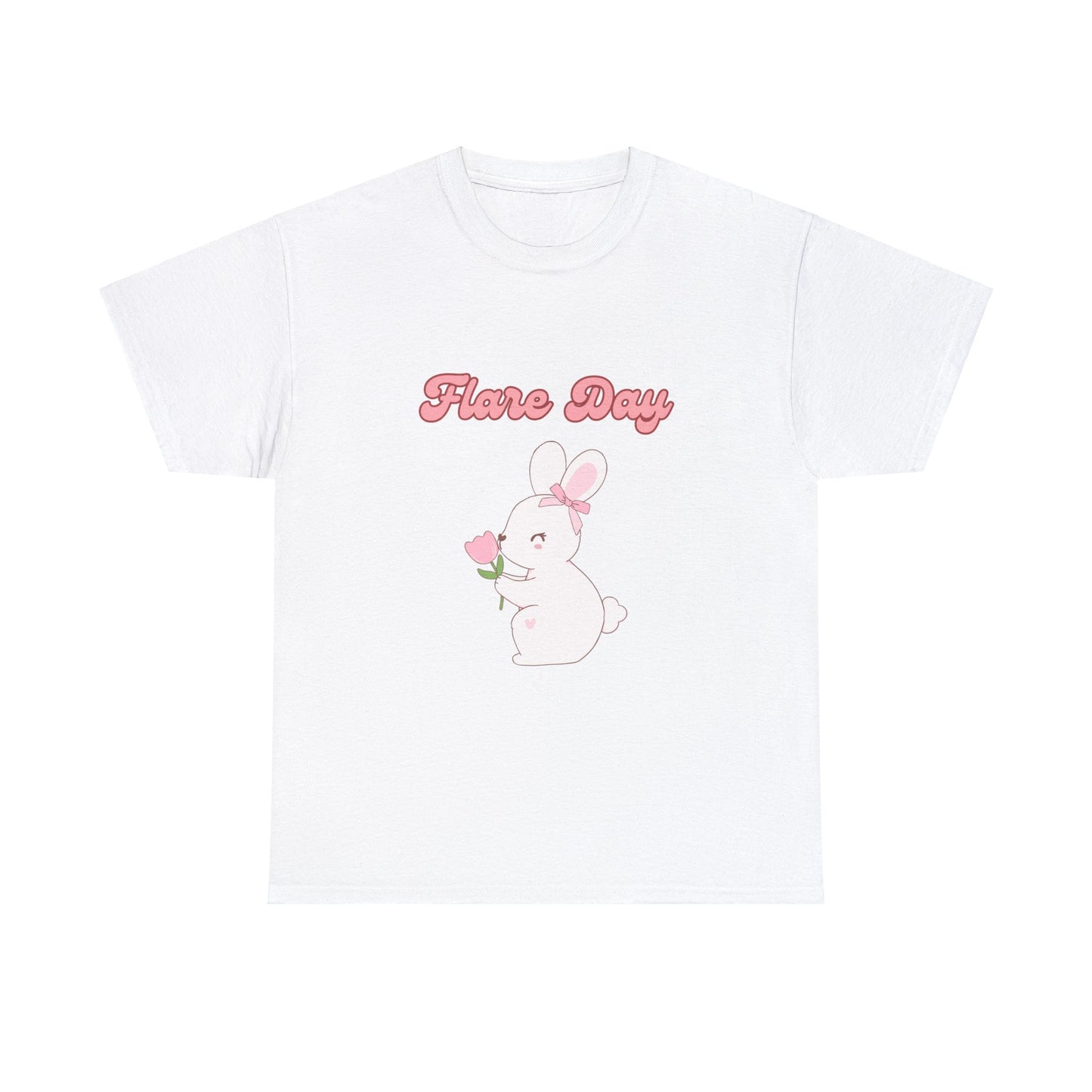 Cute Flare Day Bunny Tshirt