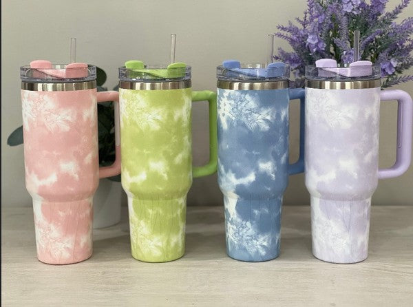 Tie Dye 40oz Stainless Steel Tumbler