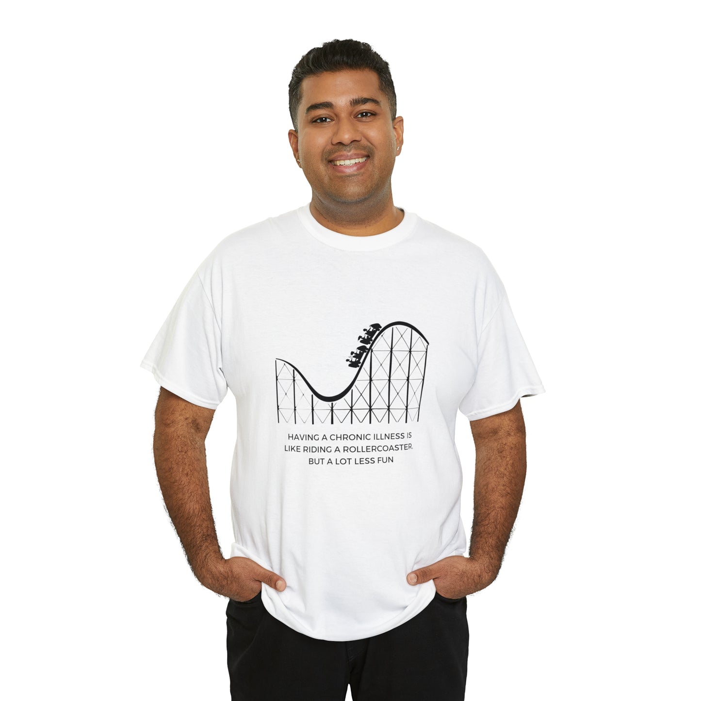 Having a Chronic Illness Is Like Riding A Rollercoaster, But A Lot Less Fun T-Shirt