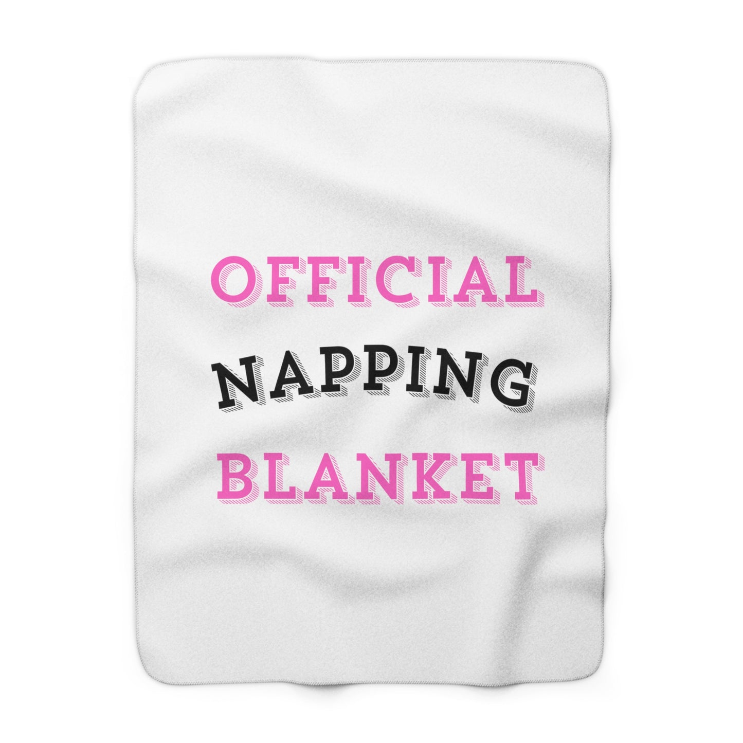 Official Napping Blanket Fleece Throw Blanket