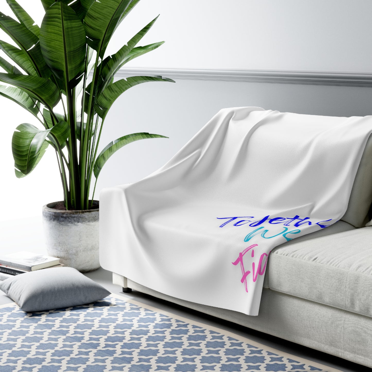 Together We Fight! Fleece Blanket
