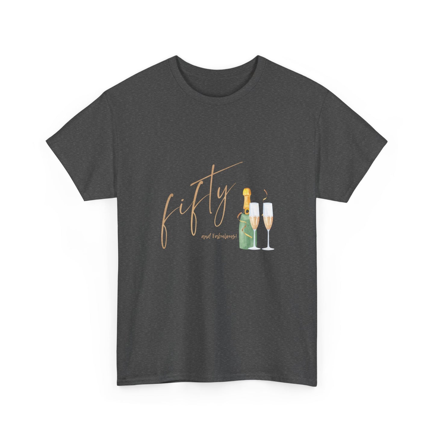 Fifty and Fabulous Shirt, 50th Birthday Shirt, 50th Birthday Gift Ideas, Mom Birthday. Woman's 50th Birthday, Gifts For Girlfriends, 50th