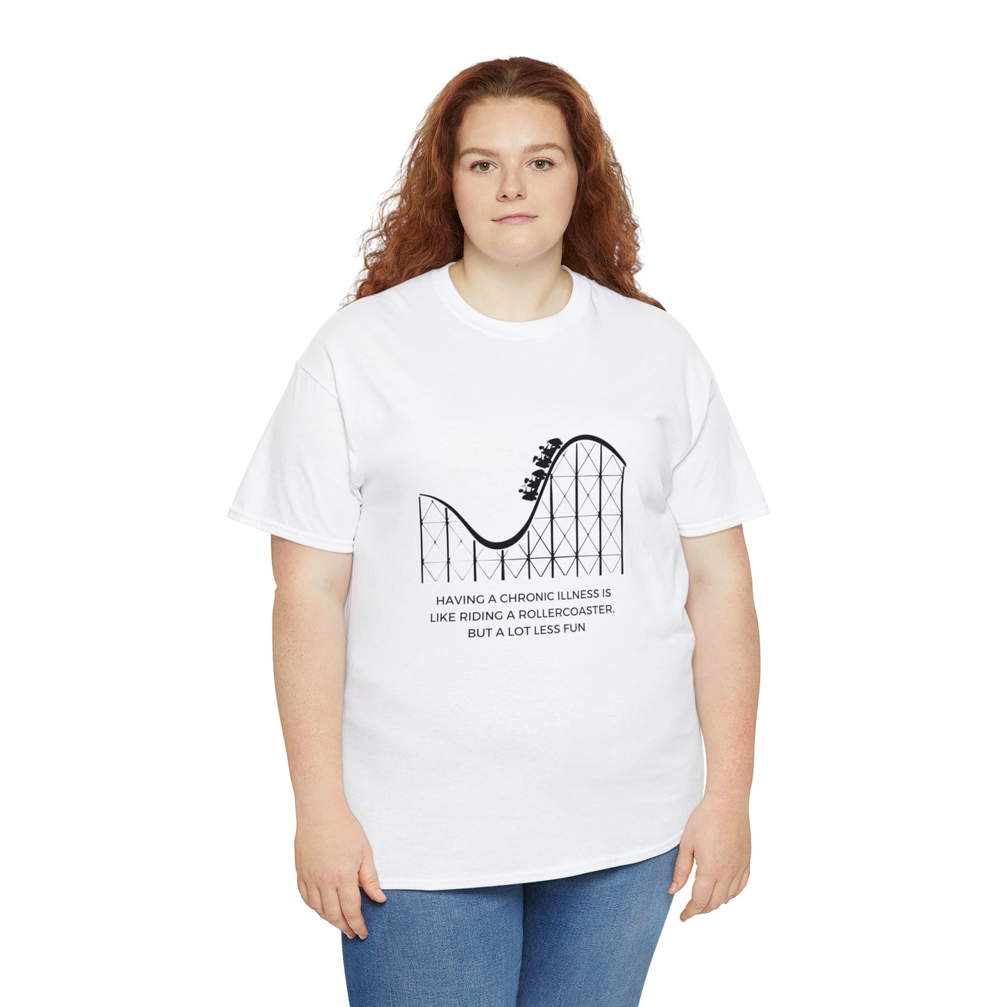 Having a Chronic Illness Is Like Riding A Rollercoaster, But A Lot Less Fun T-Shirt