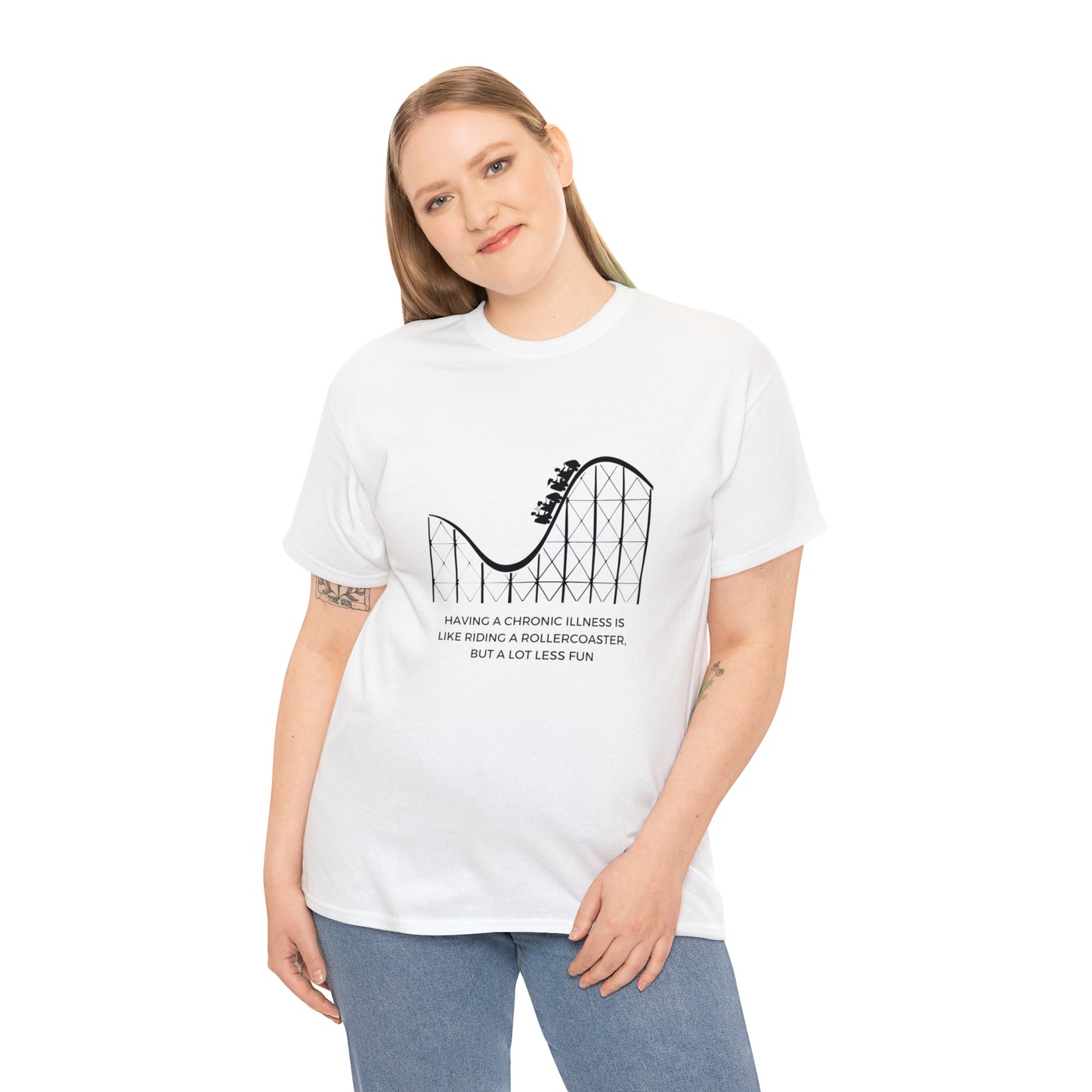 Having a Chronic Illness Is Like Riding A Rollercoaster, But A Lot Less Fun T-Shirt