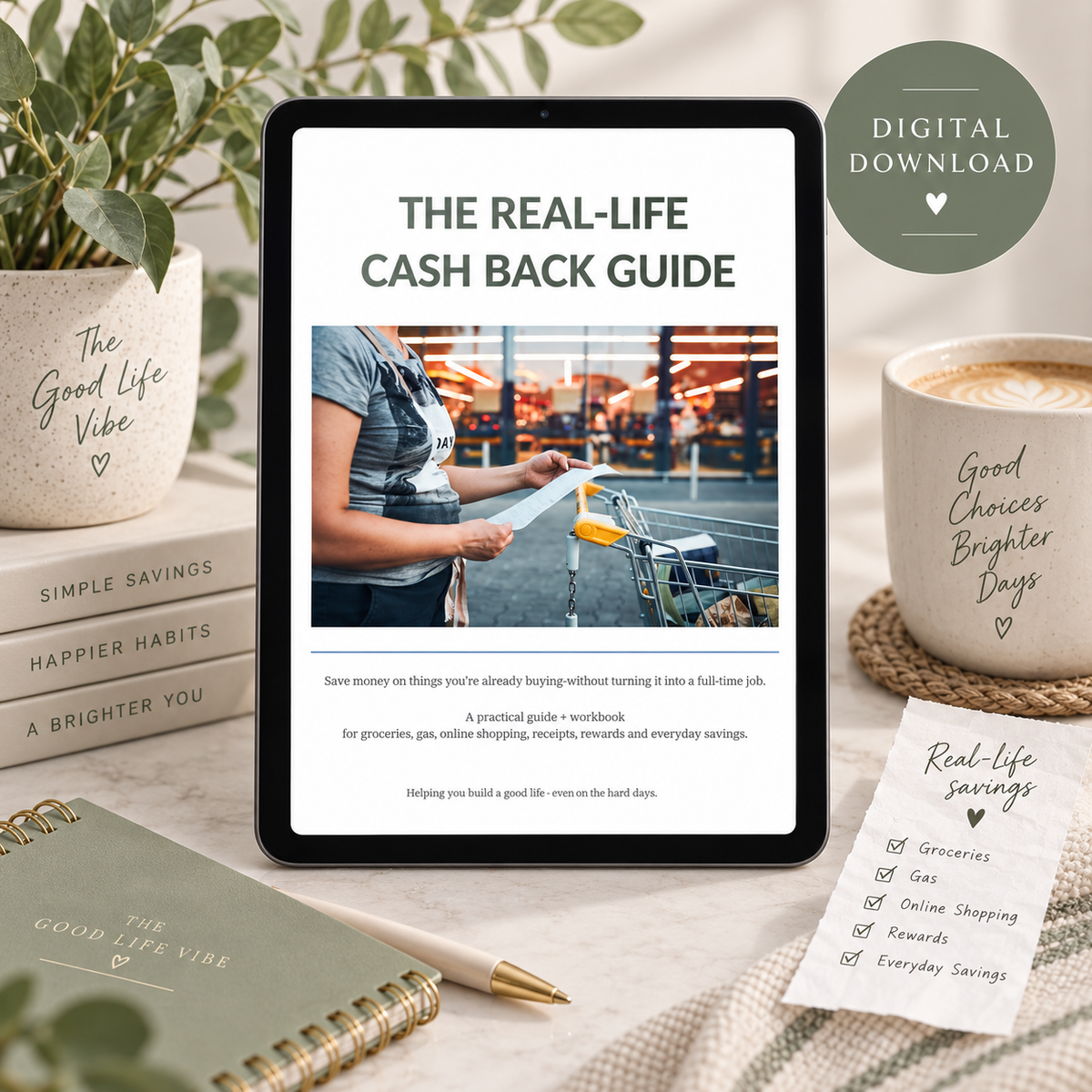 The Real-Life Cash Back Guide: A Practical Guide + Workbook
