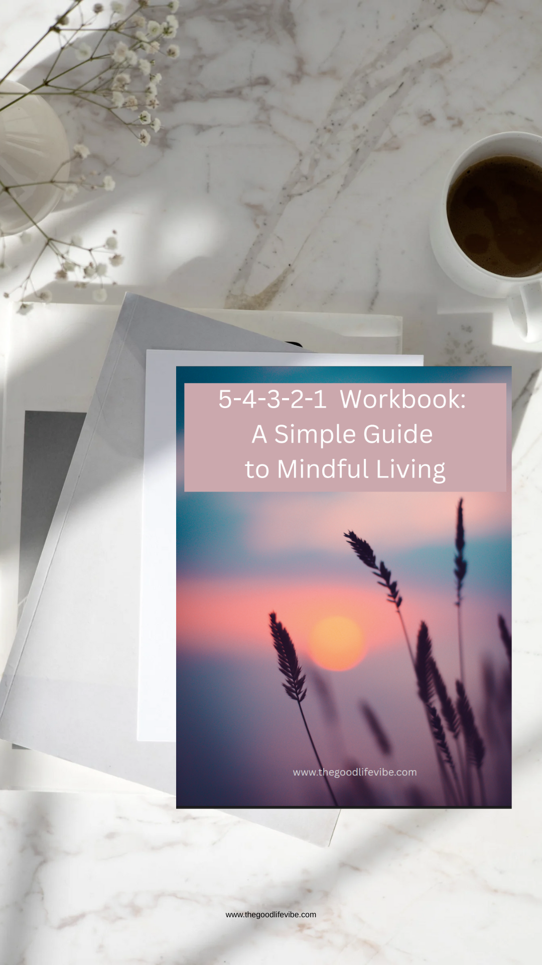 5-4-3-2-1 Workbook | A Simple Guide to Mindful Living