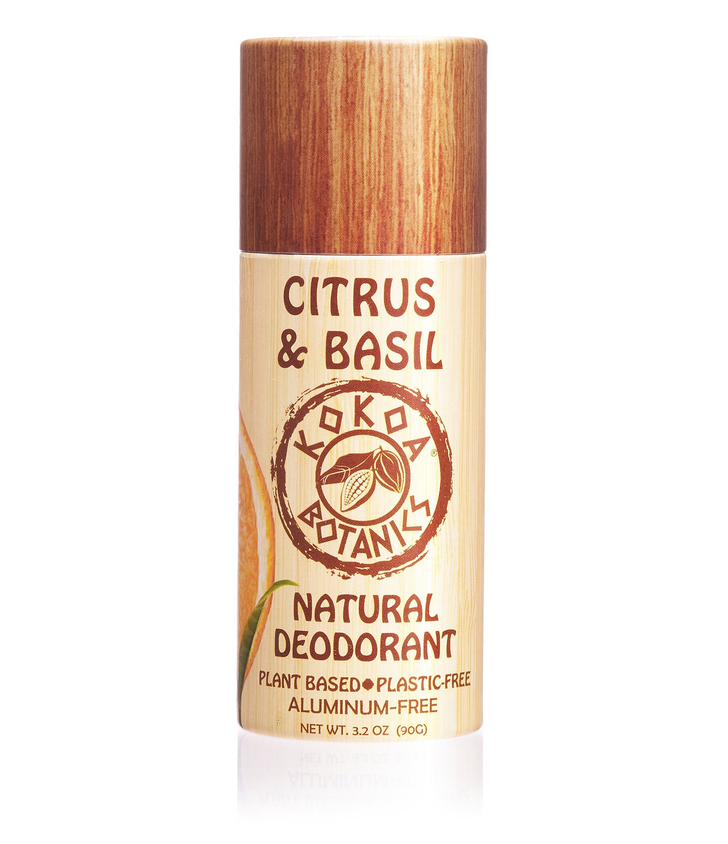 CITRUS & BASIL - Natural Deodorant Aluminum-Free - Plastic-Free