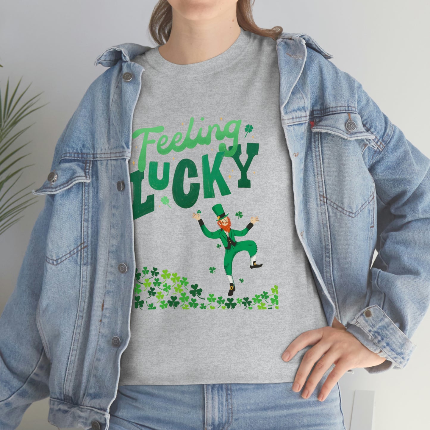 Feeling Lucky! St. Patrick's Day Leprechaun Tshirt