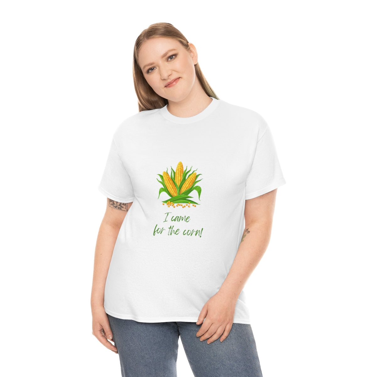 Corn Lover Tee Thanksgiving Christmas Funny Corn Meme Family Dinner T-Shirt Trending Funny Shirt Cute Corn Tshirt Family Meal Tee Holiday - The Good Life Vibe