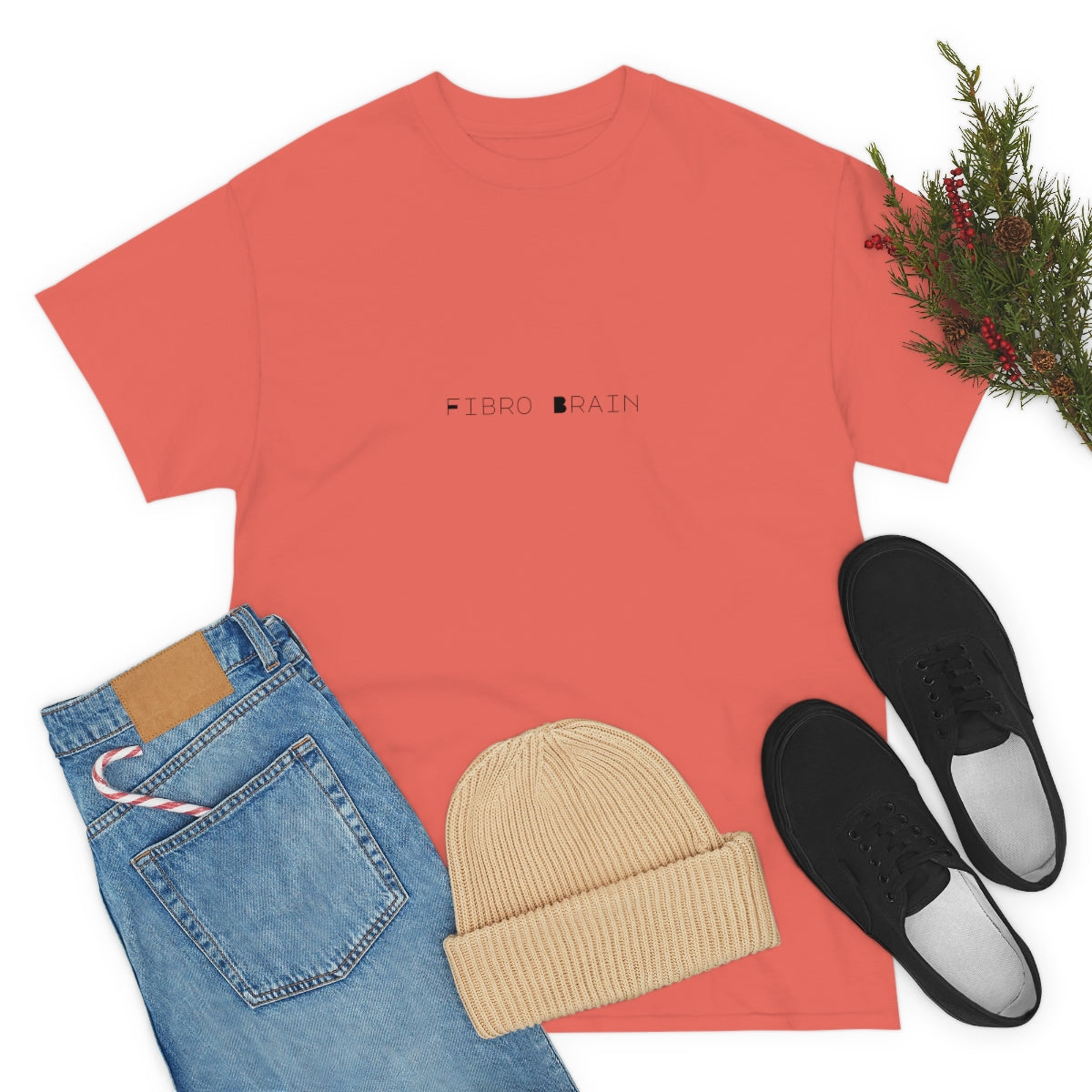 Fibro Brain, Fibromyalgia, Spoonie Squad Shirt, Chronic Illness, Chronic Pain Shirt, Self Care Shirt, Spoonie, Spoonie Christmas, Gift for Spoonie - The Good Life Vibe