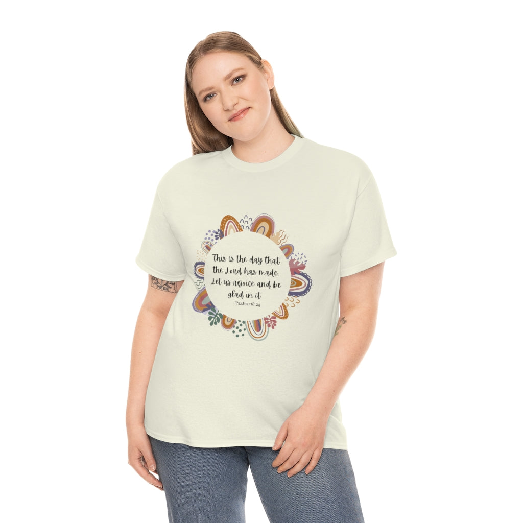 This Is The Day The Lord Made Tee Faith Tshirt Christian Apparel Bible Verse T-Shirt Christian Tshirts Womens Christian Gifts - The Good Life Vibe