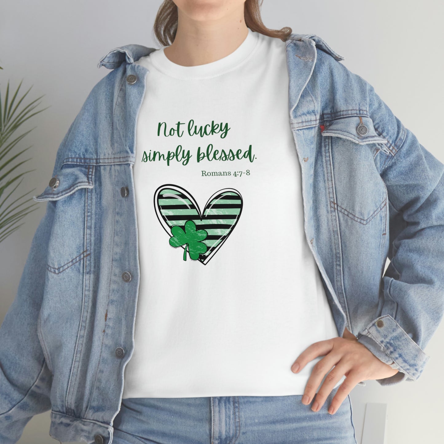 Not Lucky But Blessed Shirt for St Patricks Day