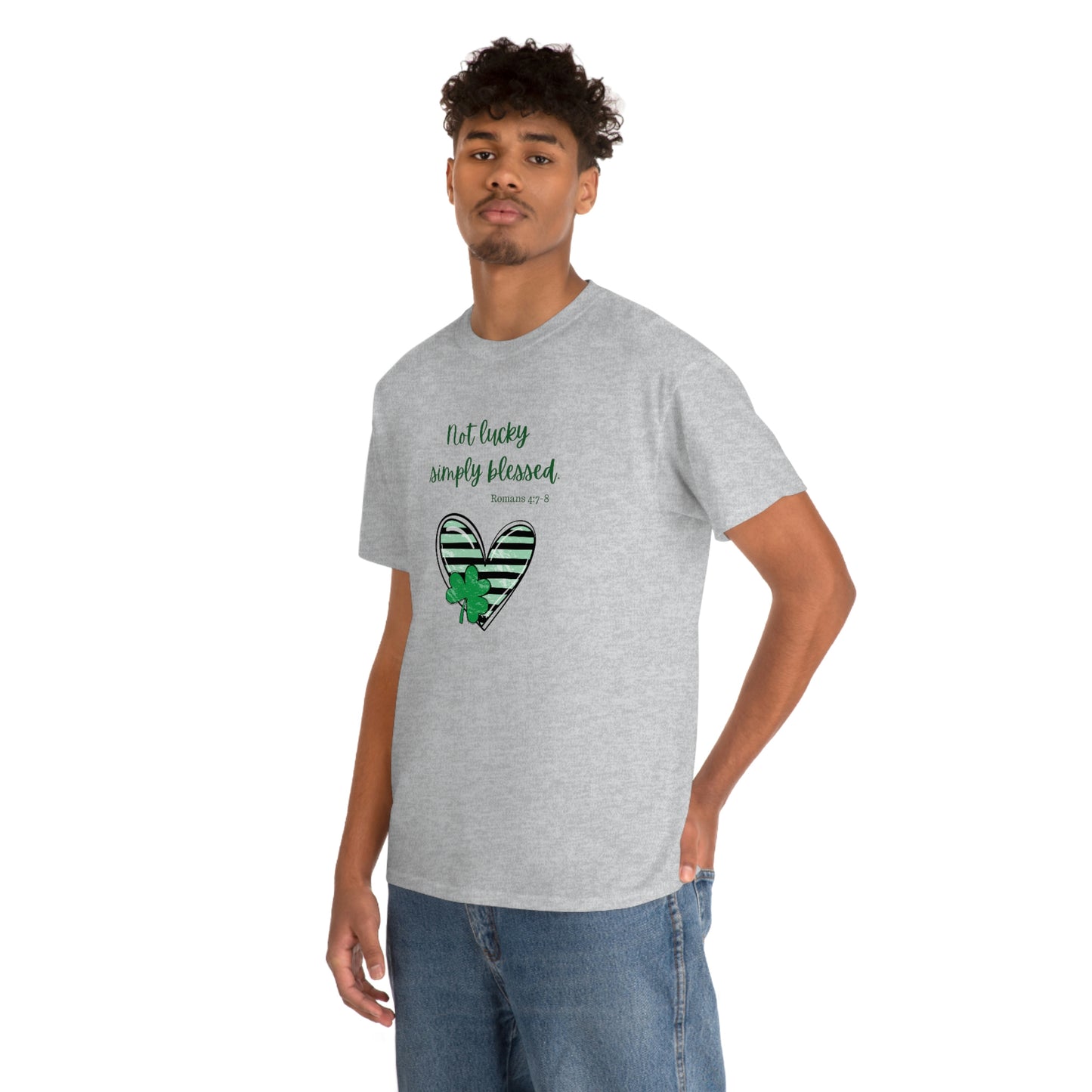 Not Lucky But Blessed Shirt for St Patricks Day