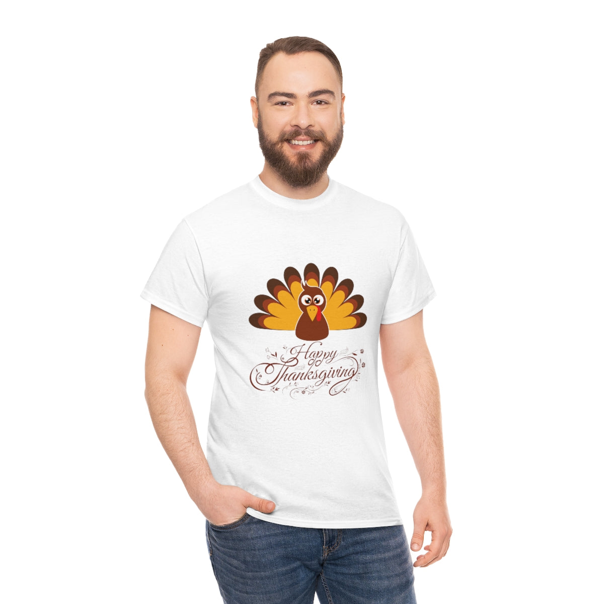 Thanksgiving Tshirt Turkey T-shirt Give Thanks Tee Gratitude Thankful Shirt Adult Fall Tees Autumn Apparel Cute Shirts Women Cute Fall Tee - The Good Life Vibe