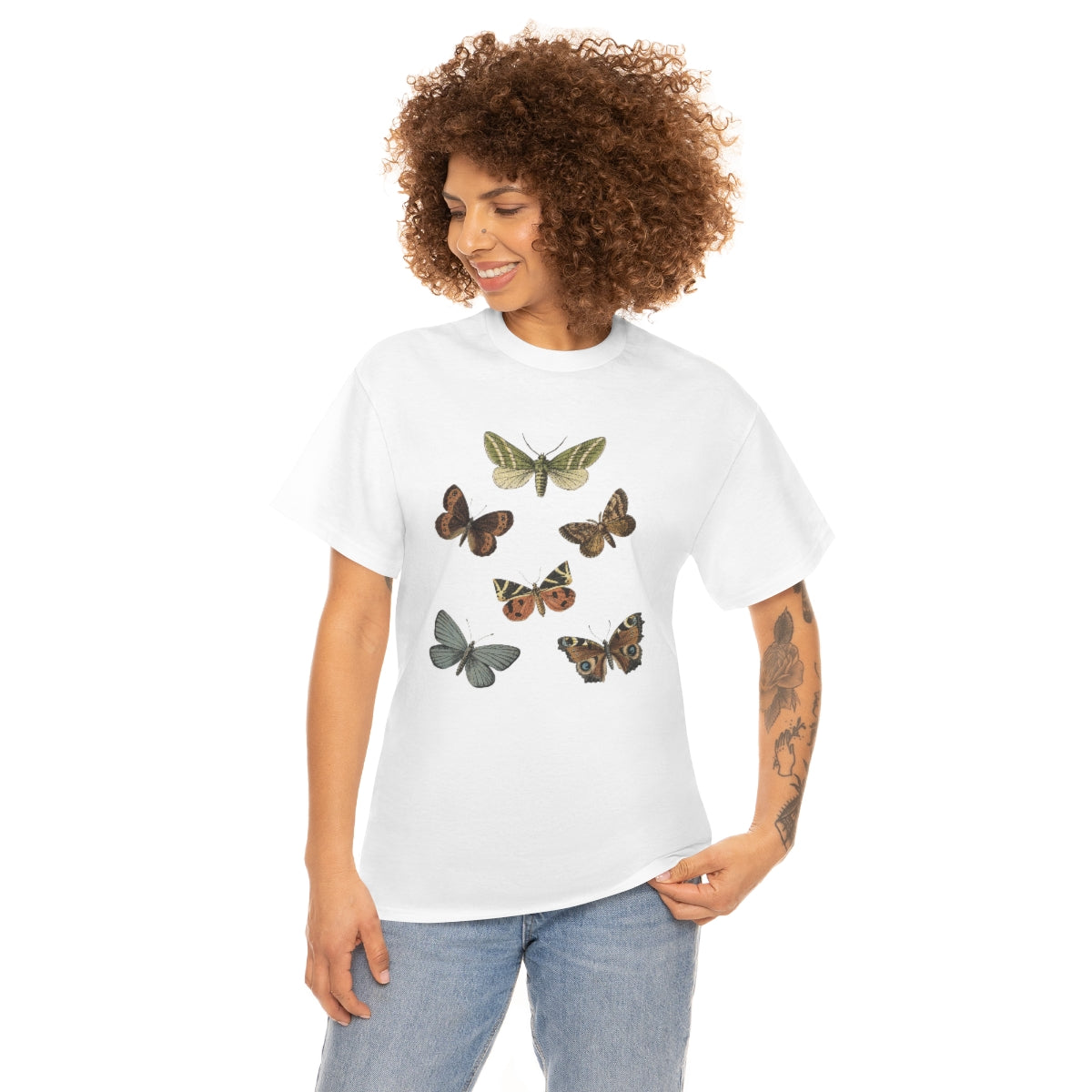Butterfly Tshirt, Nature Shirt, Vintage Inspired Butterfly Shirt, Vintage Wildlife Shirt, Wildlife Shirt, Shirt for Nature Lover - The Good Life Vibe