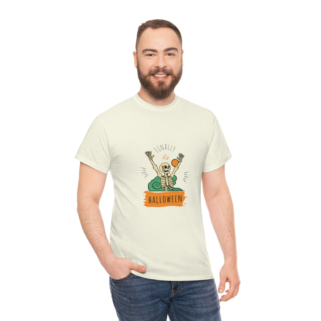 Skeleton T-Shirt Funny Halloween Tee Sarcastic Fall Shirt Trendy Tshirt Autumn Apparel - The Good Life Vibe