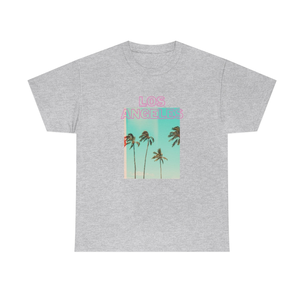 Los Angels Tee Los Angeles Shirt Preppy Clothes Trendy Shirts Aesthetic Shirt Beachy Tee Cute Comfy Clothes Palm Tree Shirt - The Good Life Vibe