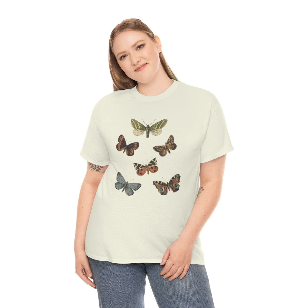 Butterfly Tshirt, Nature Shirt, Vintage Inspired Butterfly Shirt, Vintage Wildlife Shirt, Wildlife Shirt, Shirt for Nature Lover - The Good Life Vibe