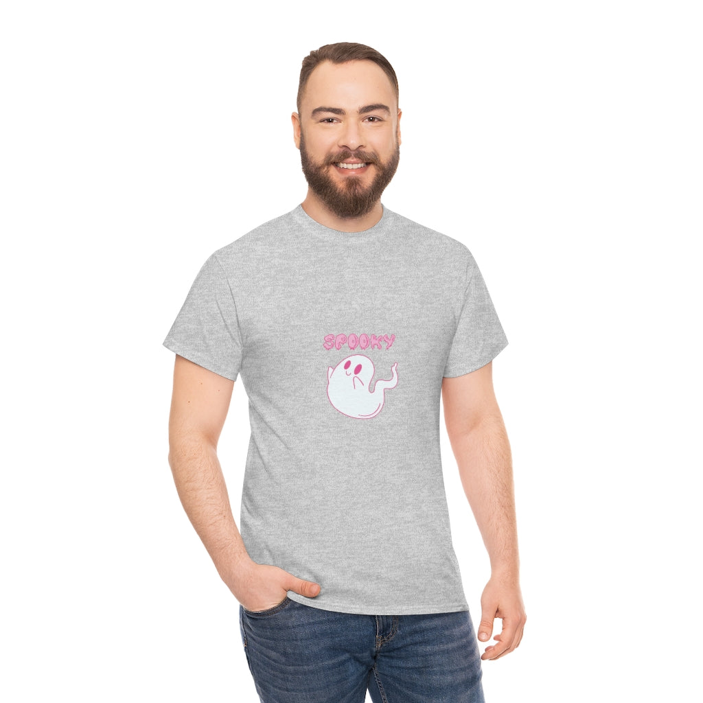 Spooky Ghost Tee Cute Halloween Tshirt Vintage Ghost Tee Autumn Apparel Fall Tshirts Fun Fall Tess - The Good Life Vibe