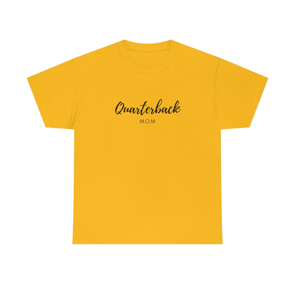 Quarterback Mom Heavy Cotton Tee - The Good Life Vibe
