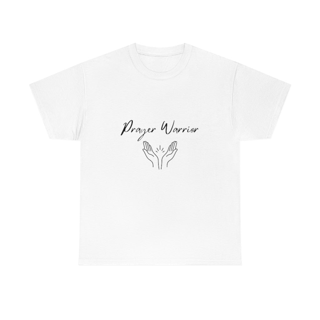 Prayer Warrior Tee Christian T-Shirt Religious Shirts Faith Tees Christian Apparel Christian Gifts Religious Tshirts - The Good Life Vibe