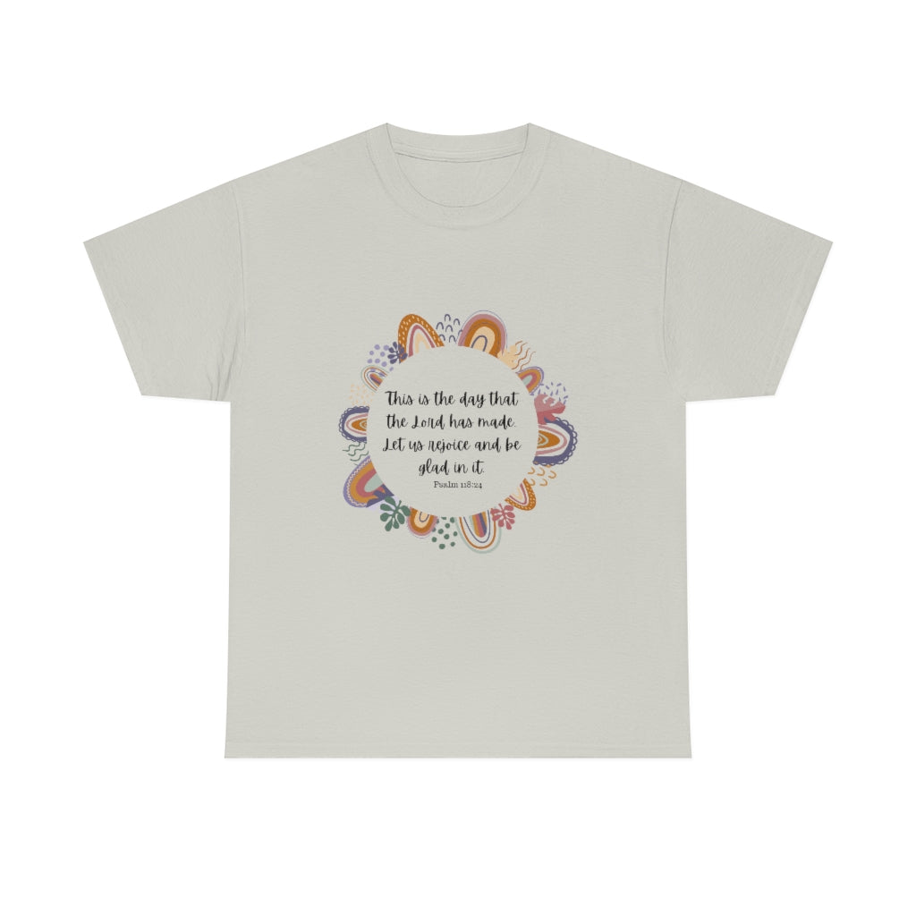 This Is The Day The Lord Made Tee Faith Tshirt Christian Apparel Bible Verse T-Shirt Christian Tshirts Womens Christian Gifts - The Good Life Vibe