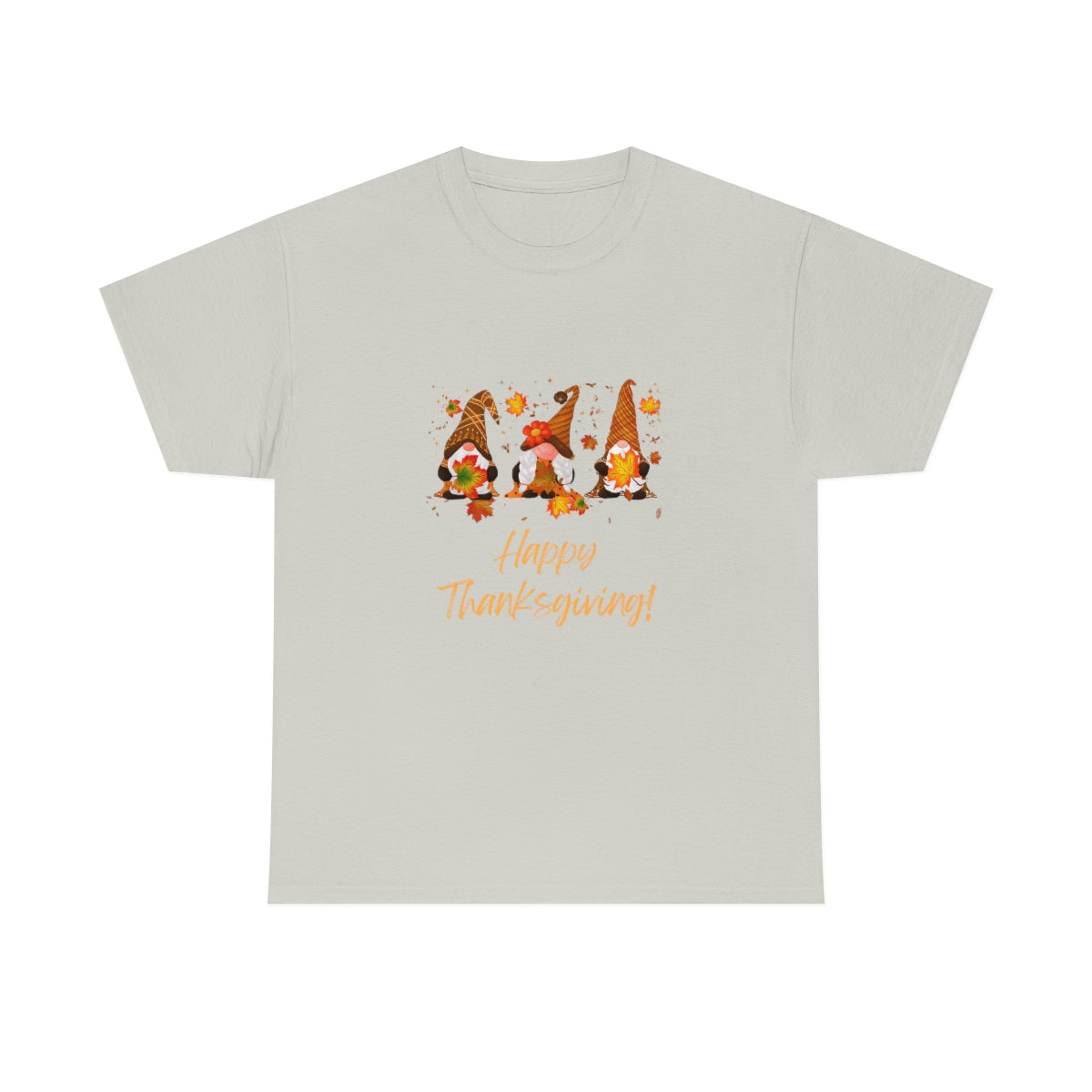 Thanksgiving Tshirt Gnome T-shirt Give Thanks Tee Gratitude Thankful Shirt Adult Fall Tees Autumn Apparel Cute Shirts Women Cute Fall Tee - The Good Life Vibe