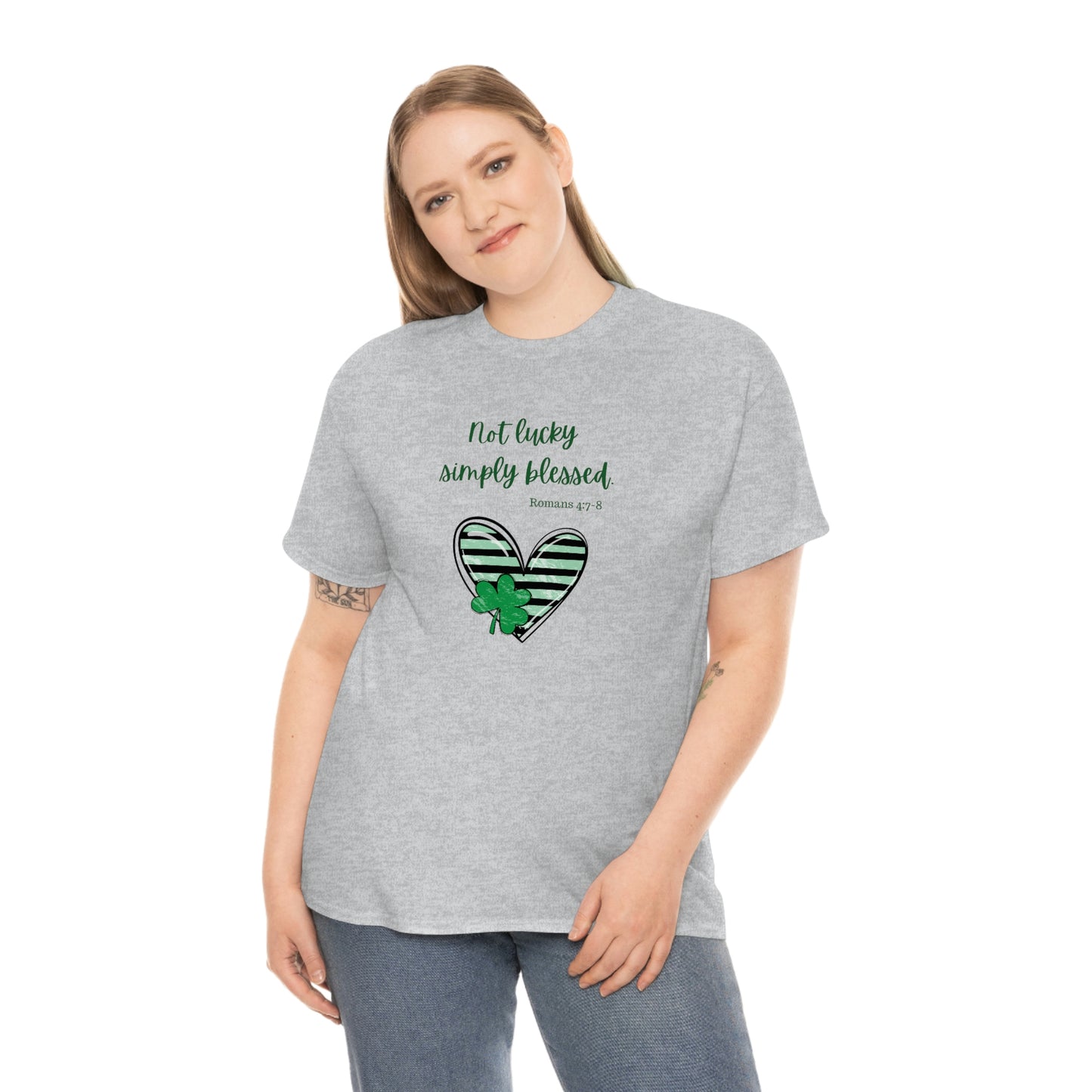 Not Lucky But Blessed Shirt for St Patricks Day
