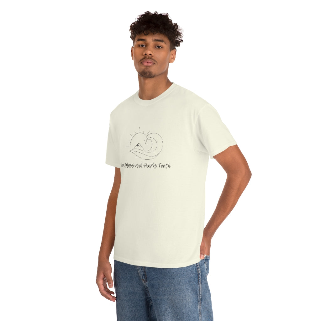 Sea Glass Sharks Teeth Tee Beach Tshirt Ocean Waves Shirt Sea Glass Collector Tee Sharks Teeth Collector Shirt Beach Lover Tee - The Good Life Vibe