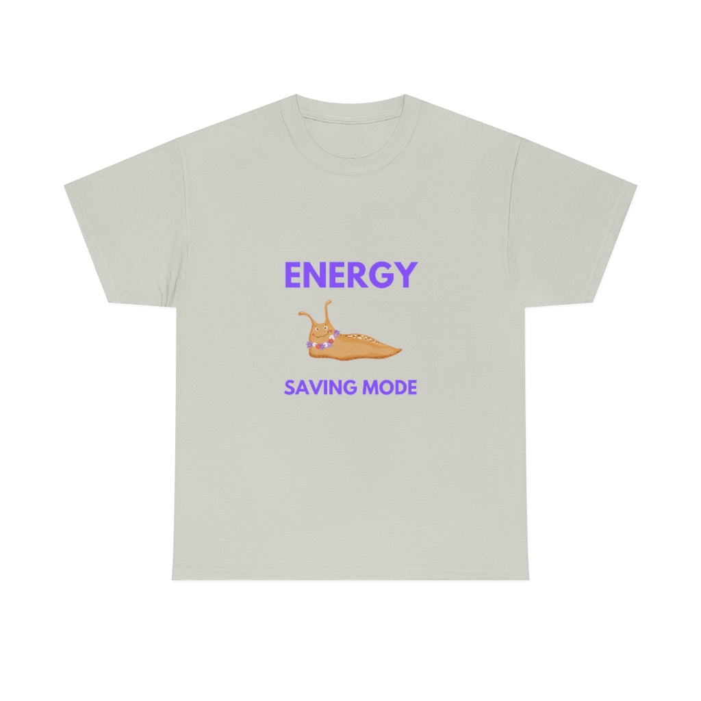 Energy Saving Mode Tee Slug Tshirt No Energy Shirt Funny Tshirts Funny Tshirts Mom Shirts Animal Tees - The Good Life Vibe