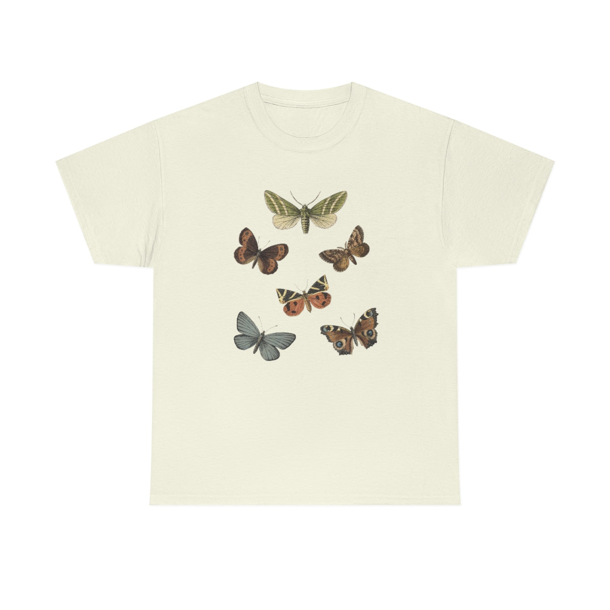 Butterfly Tshirt, Nature Shirt, Vintage Inspired Butterfly Shirt, Vintage Wildlife Shirt, Wildlife Shirt, Shirt for Nature Lover - The Good Life Vibe