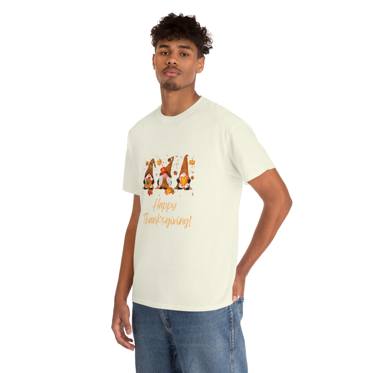 Thanksgiving Tshirt Gnome T-shirt Give Thanks Tee Gratitude Thankful Shirt Adult Fall Tees Autumn Apparel Cute Shirts Women Cute Fall Tee - The Good Life Vibe