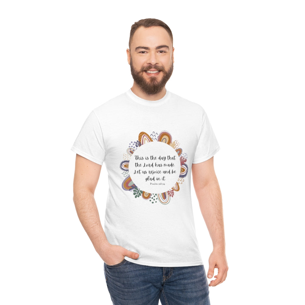 This Is The Day The Lord Made Tee Faith Tshirt Christian Apparel Bible Verse T-Shirt Christian Tshirts Womens Christian Gifts - The Good Life Vibe