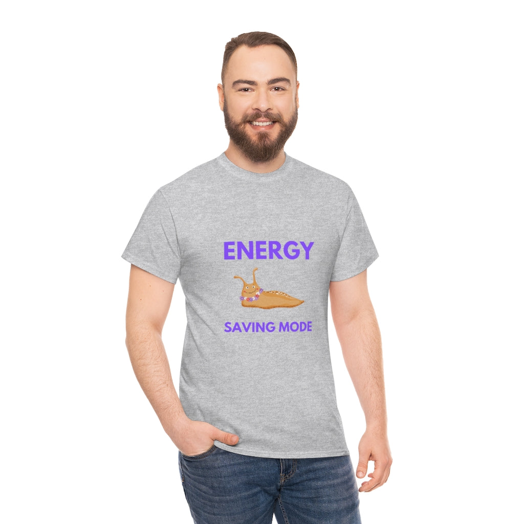 Energy Saving Mode Tee Slug Tshirt No Energy Shirt Funny Tshirts Funny Tshirts Mom Shirts Animal Tees - The Good Life Vibe