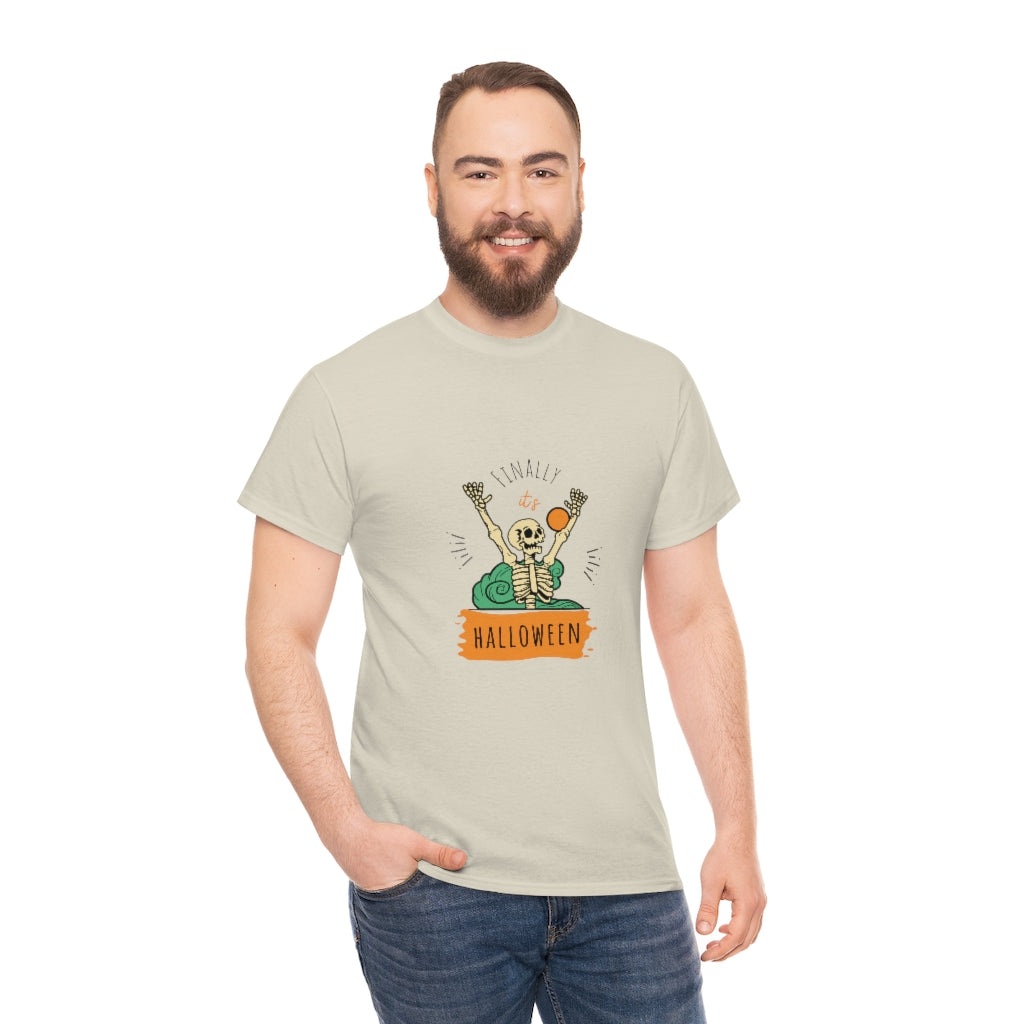 Skeleton T-Shirt Funny Halloween Tee Sarcastic Fall Shirt Trendy Tshirt Autumn Apparel - The Good Life Vibe