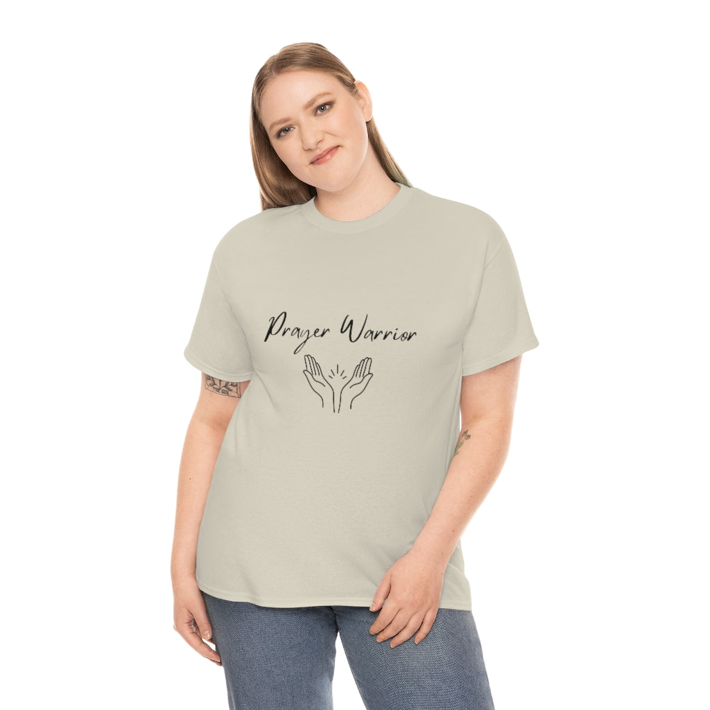 Prayer Warrior Tee Christian T-Shirt Religious Shirts Faith Tees Christian Apparel Christian Gifts Religious Tshirts - The Good Life Vibe