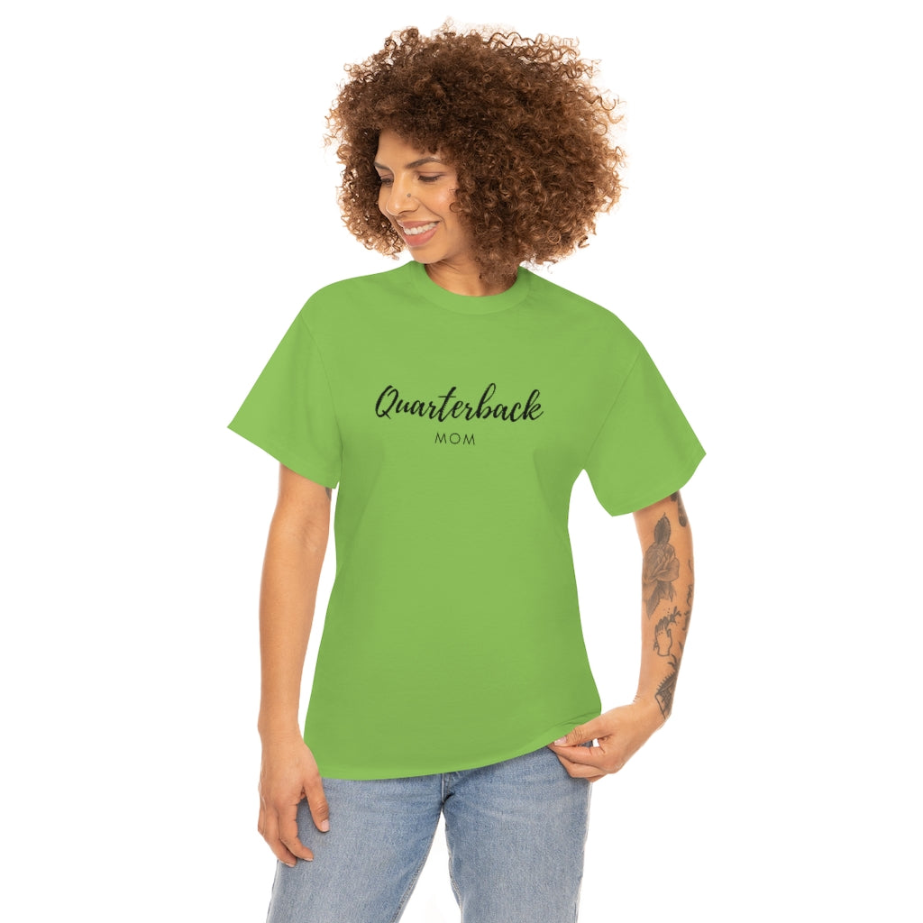 Quarterback Mom Heavy Cotton Tee - The Good Life Vibe