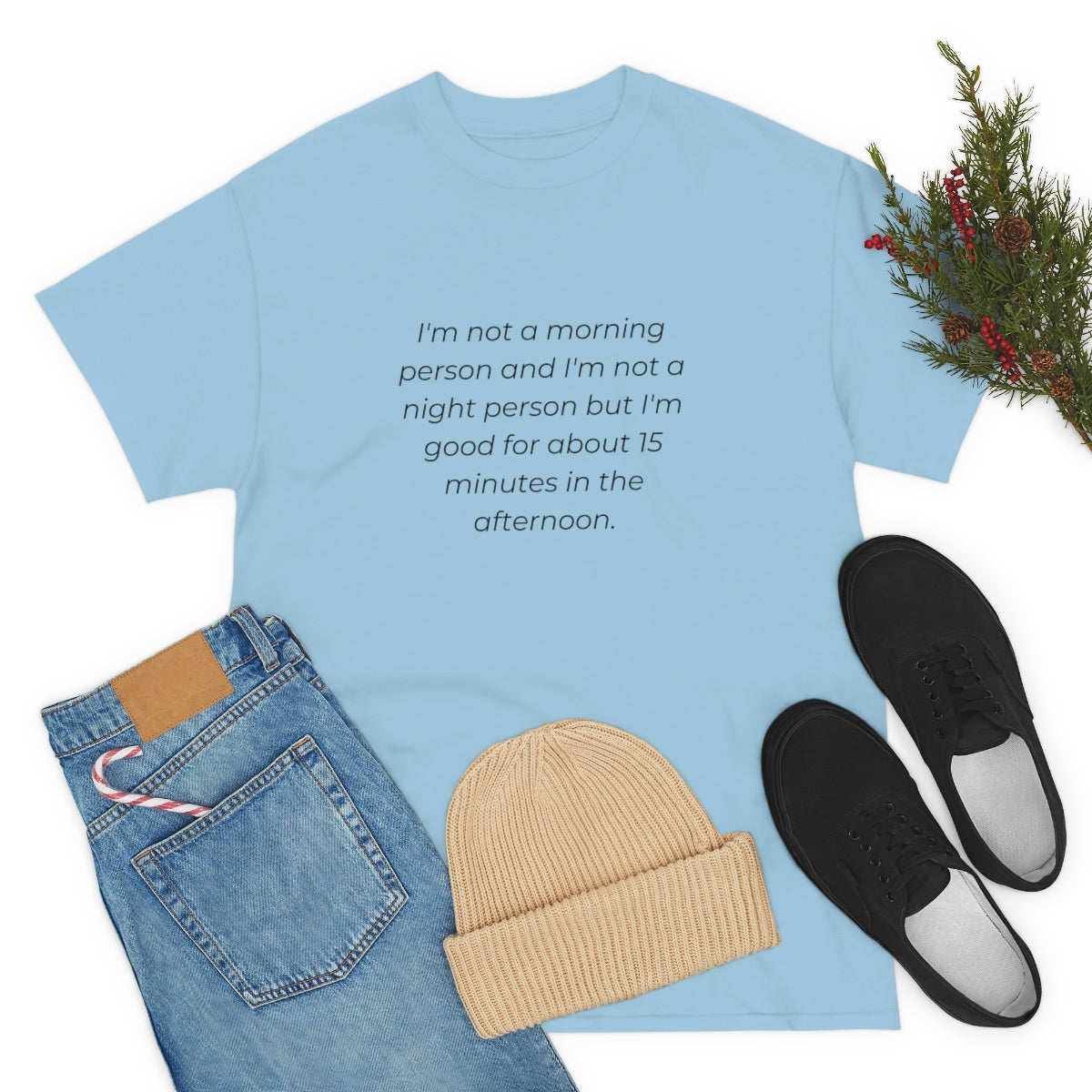 Morning Person, Not A Morning Person Tshirt, Funny T-Shirt, Morning Motivation, Ew People, Good Morning Shirt, Mood Tee, Funny Quote Shirt - The Good Life Vibe
