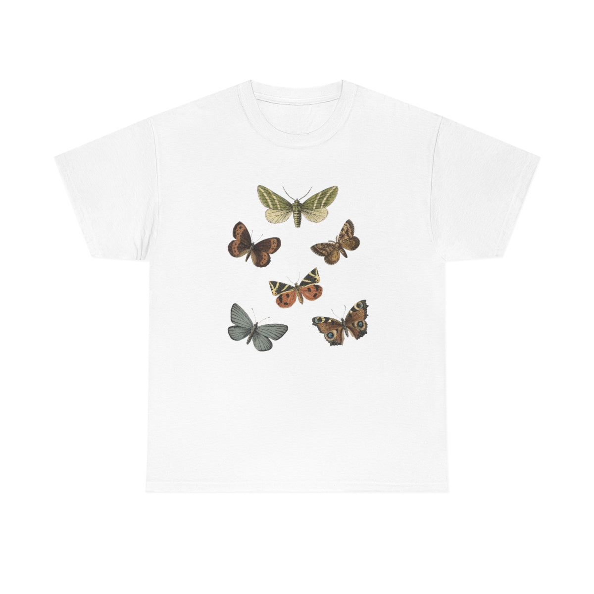Butterfly Tshirt, Nature Shirt, Vintage Inspired Butterfly Shirt, Vintage Wildlife Shirt, Wildlife Shirt, Shirt for Nature Lover - The Good Life Vibe