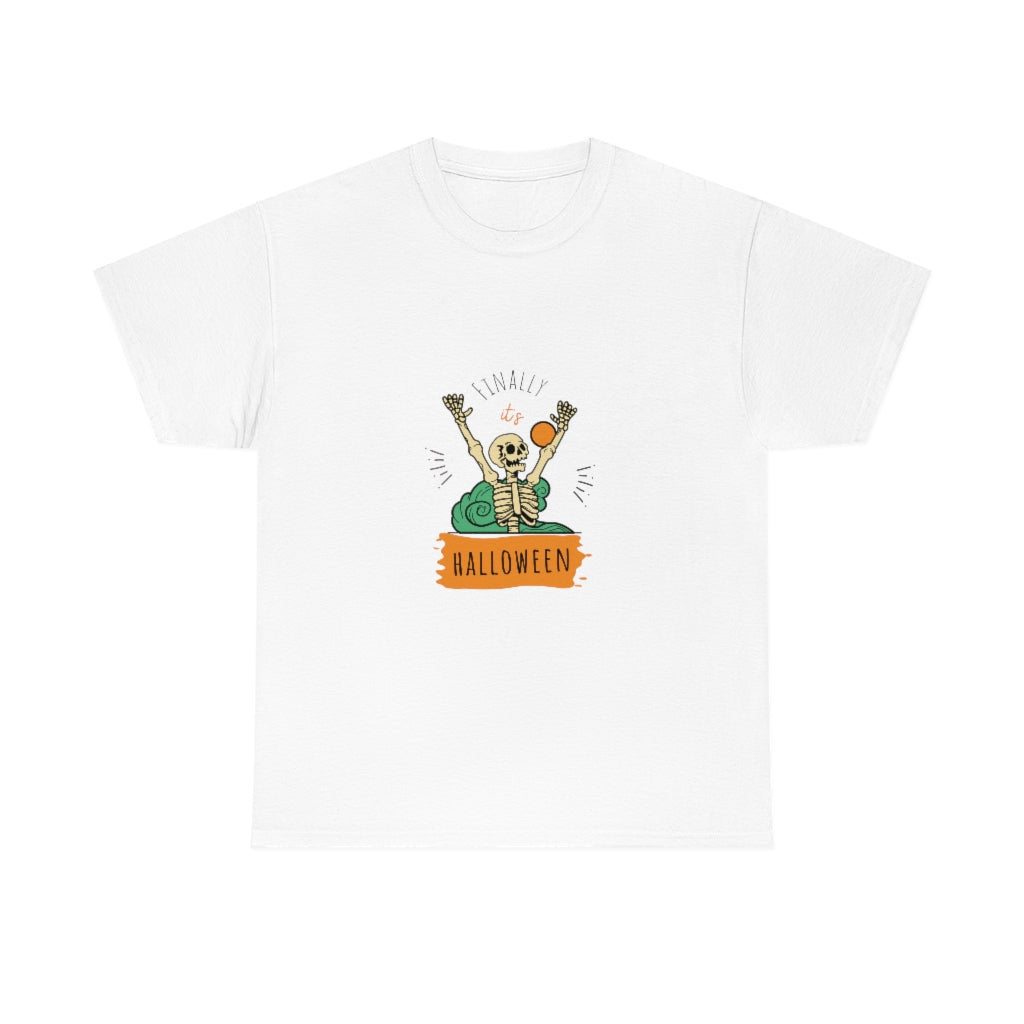 Skeleton T-Shirt Funny Halloween Tee Sarcastic Fall Shirt Trendy Tshirt Autumn Apparel - The Good Life Vibe