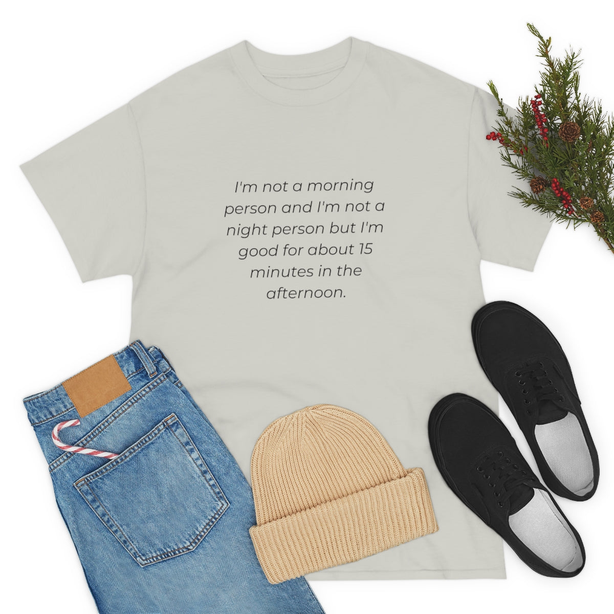 Morning Person, Not A Morning Person Tshirt, Funny T-Shirt, Morning Motivation, Ew People, Good Morning Shirt, Mood Tee, Funny Quote Shirt - The Good Life Vibe